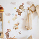 Removable Nordic Animal Decals for Kids