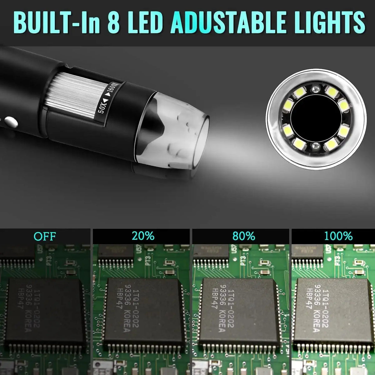 Hayve Digital Usb Microscope — product view 4