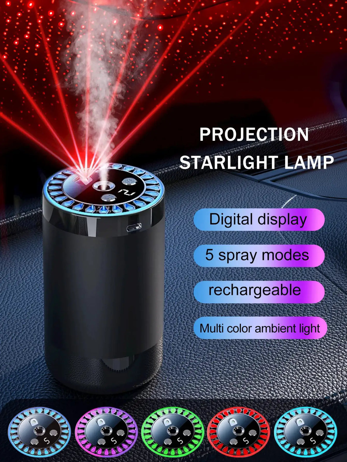 Rechargeable Aromatherapy Diffuser — product view 3