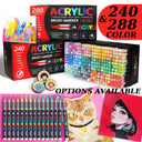 Acrylic Brush Marker Set