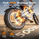 URLIFE F66 500W Fat Tire EBike