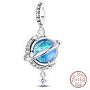 Sterling Silver Blue Purple Butterfly