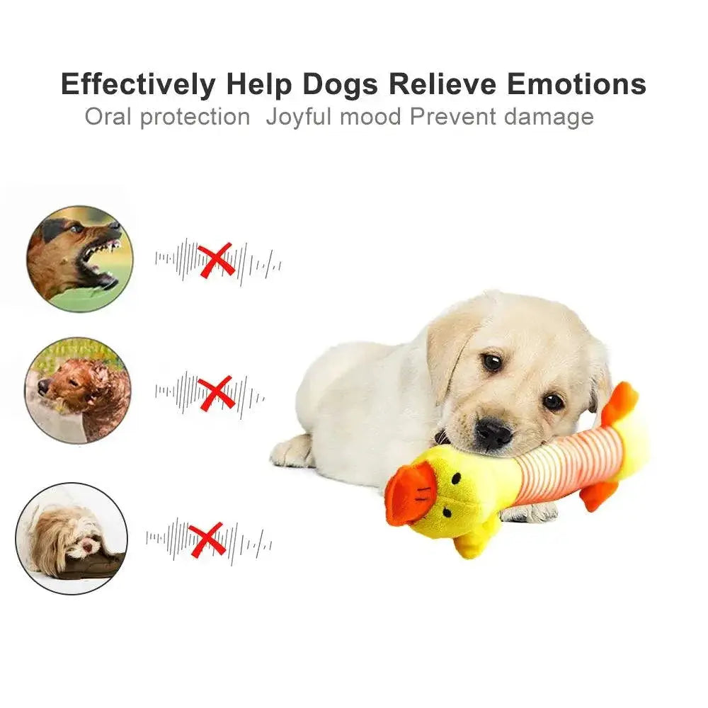 Pet Dog Squeak Plush Toy Adorable Chew Toy For Dogs