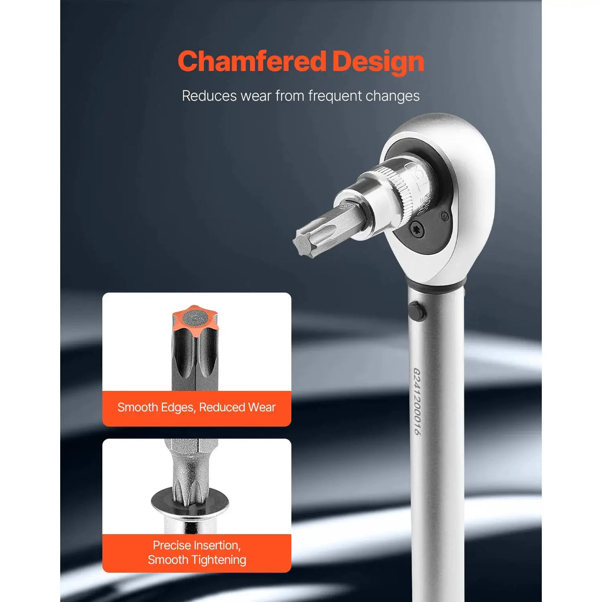Piece Torx Hex Bit Socket Set — product view 3