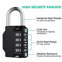 4 Digit Combination Lock - Weatherproof Security