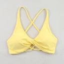 Yoga Bra Sexy Slim Straps Breathable High Stretch