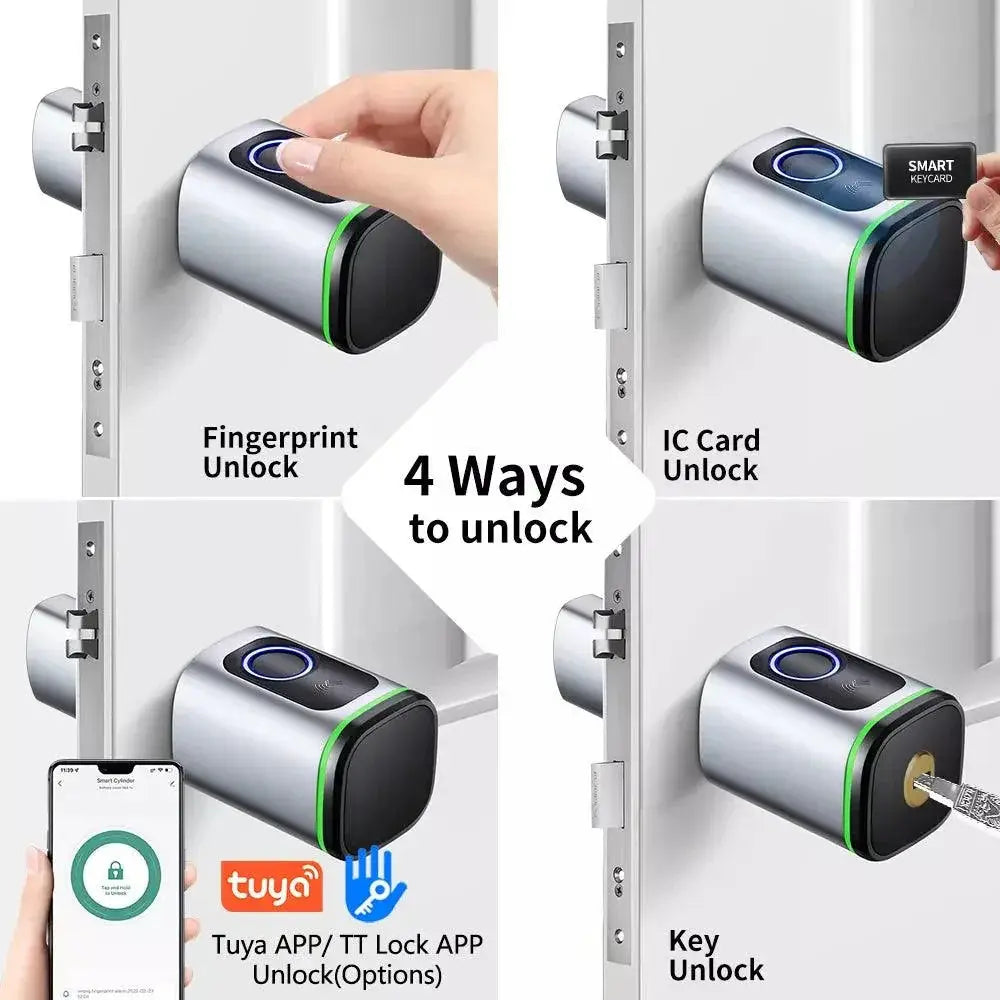 RayKube S1 Smart Door Lock With Secure Access Remote Control