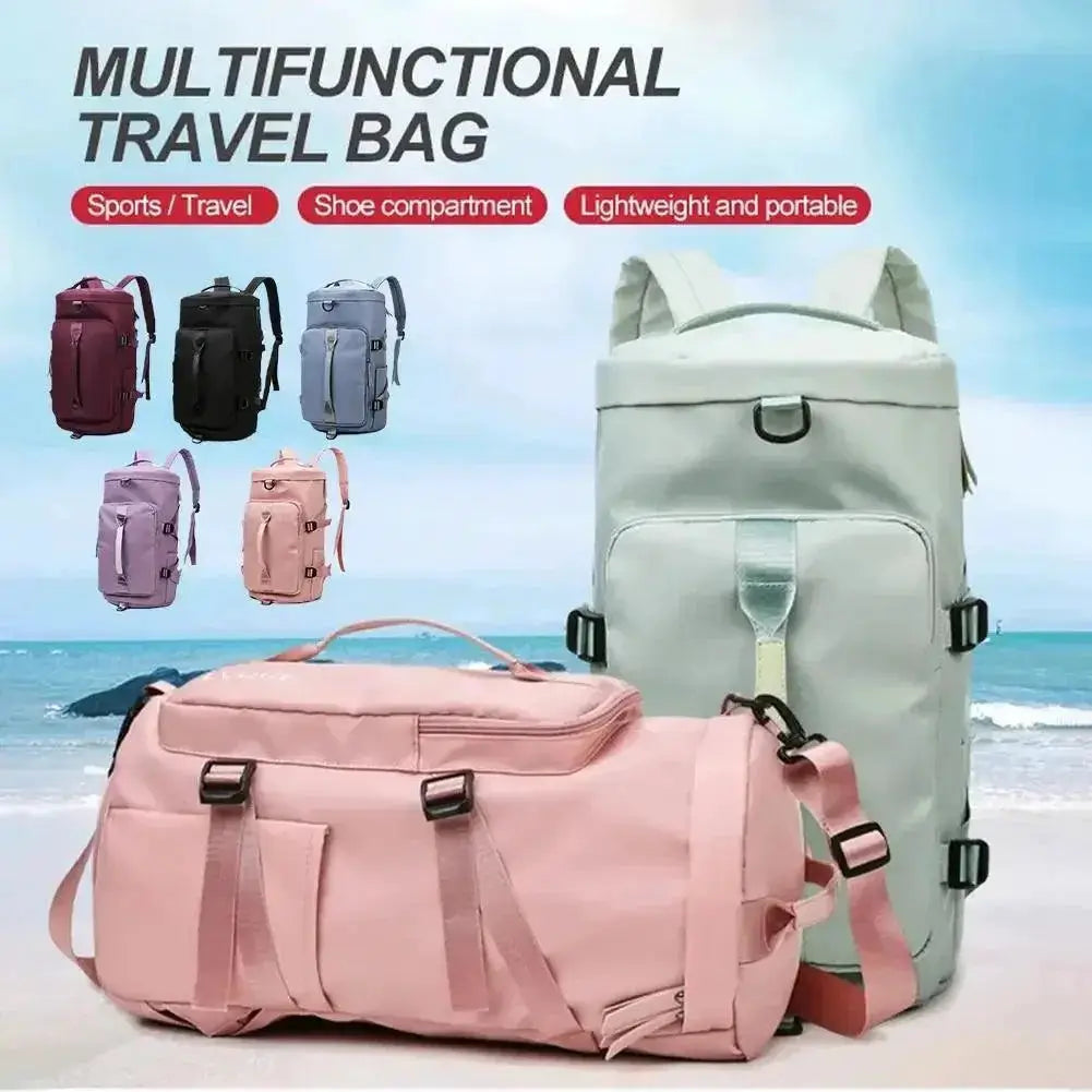 Spacious Waterproof Travel Duffel Bag Carry On Large Capacity