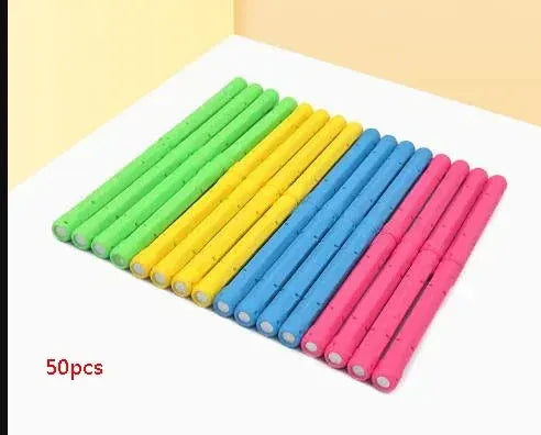 LFAYER 3D Long Magnetic Sticks Building Blocks For Kids