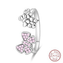 Adjustable Ring Sterling Silver Mermaid