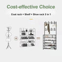 Declutter Closet Rack for Hats and Shoes
