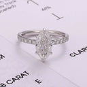 Geometric Lab Grown Diamond Ring