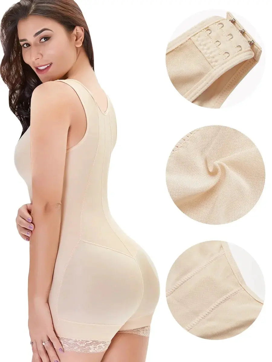 Plus Size Zipper Shapewear for Ultimate Comfort and Curves