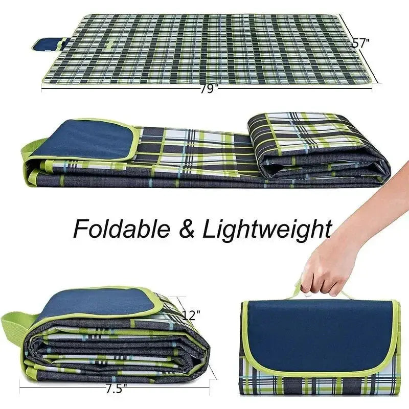 Versatile Waterproof Picnic And Camping Blanket Portable Mat