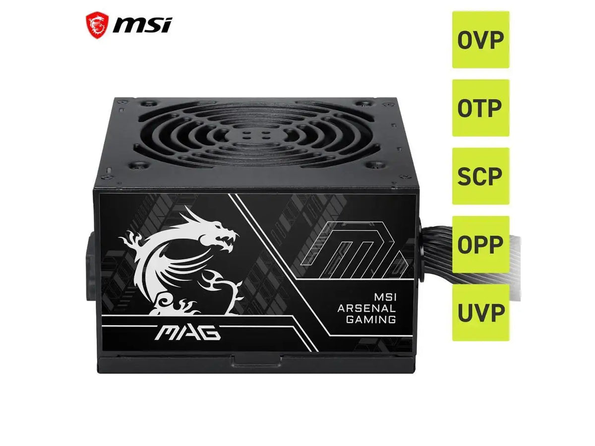 MSI MAG A600DN II 600W Atx Power Supply