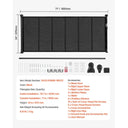 Wide Retractable Baby And Pet Gate