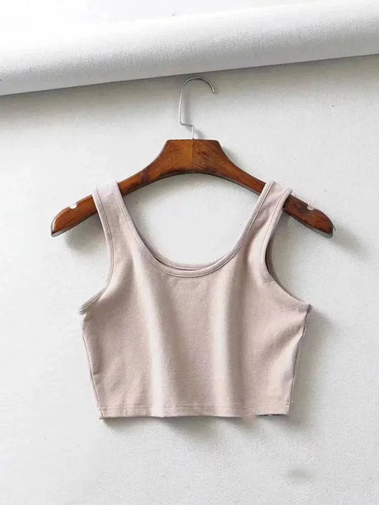 Chic Knitted Crop Top Summer Fashion Statement Clubwear