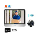 Tuya 3MP Wireless Peephole Camera With 4.3 Inch LCD Night Vision See Visitors