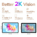 T50 Tablet 16GB RAM 256GB Storage 2K Display Features
