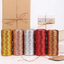 Glamorous Gold & Silver Crafting Cord for DIY Projects