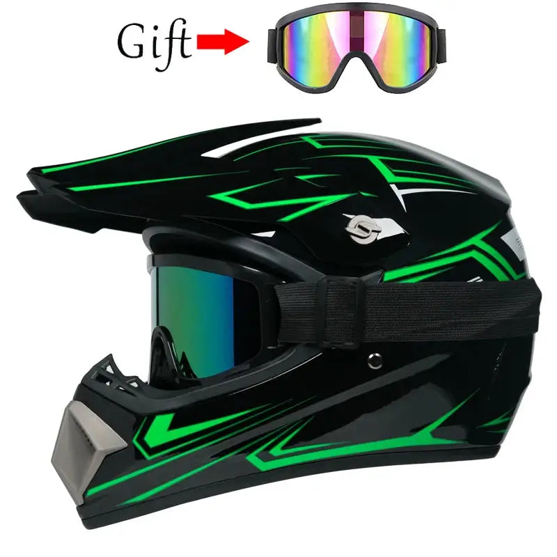 Orz Off Road Racing Moto Helmet — product view 14