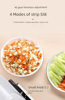 Golden Kitchen Slicer For Home Universal Chopping Tool