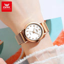 Opk Womens Stainless Steel Mesh Watch