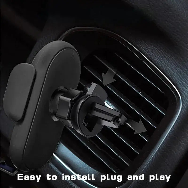 Car Wireless Charger Auto Mount Phone Holder 15W Fast Charge