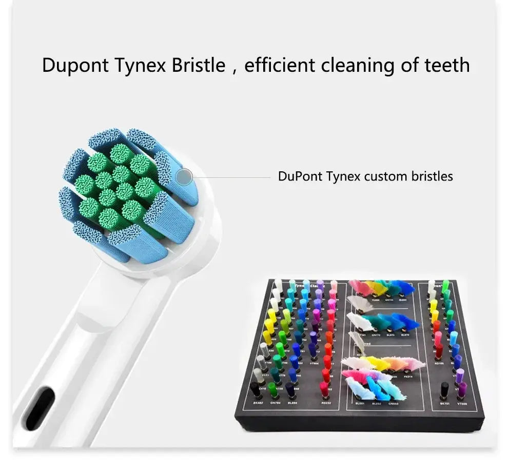 Oral B Replacement Toothbrush Heads 4 Pack Compatible