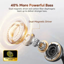 QCY Ct06 Open Earbuds - Comfortable Running Fit