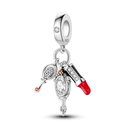 Red Color Series Charm Beads