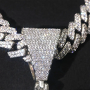 Hip Hop Pendant Necklace, Iced Out Jesus Head Design, Party