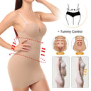 Seamless Shapewear Bodysuit with Built-In Bra & Tummy Control