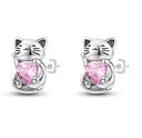 Silver Plated Hoop Earring Pendientes