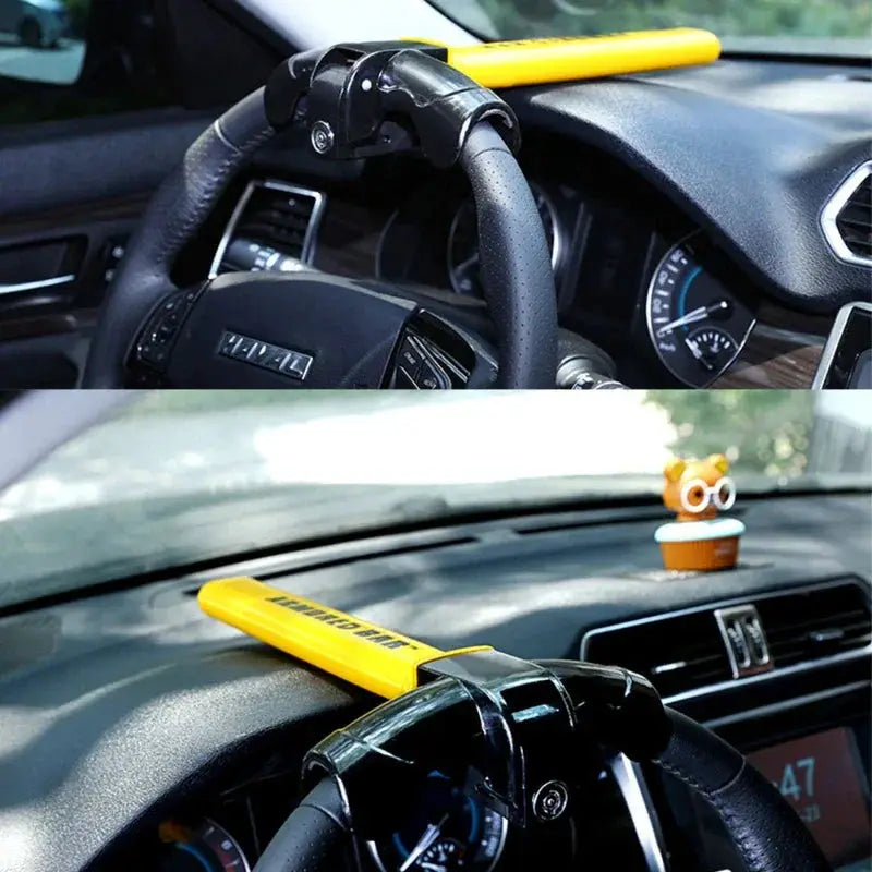 Universal Heavy Duty Car Steering Wheel Lock Anti Theft - OurLum.com