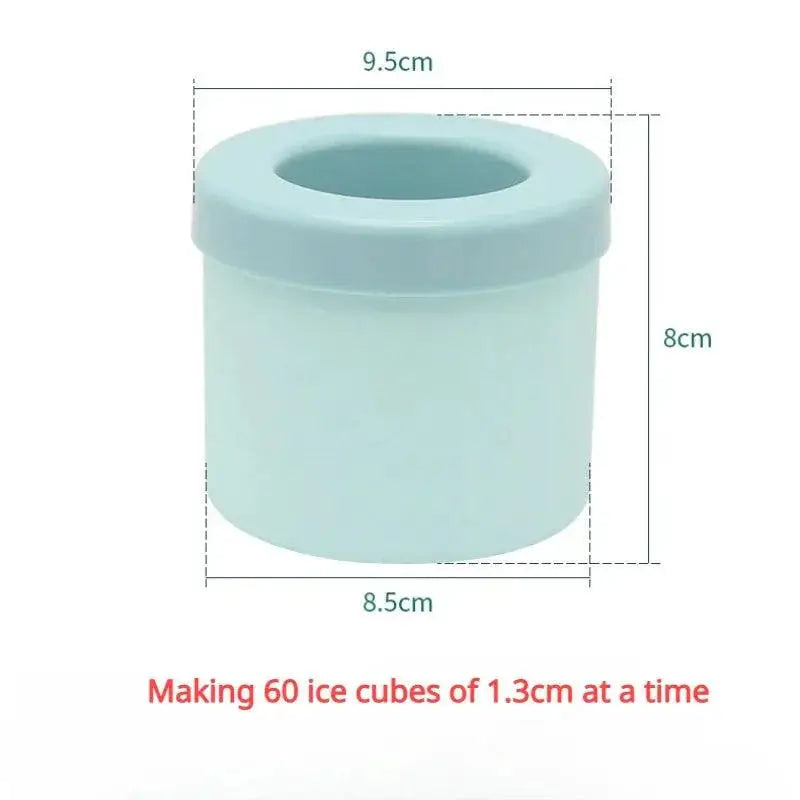 Eco Friendly Quick Freeze Silicone Ice Maker Mold for Drinks
