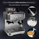 Tacleekii Espresso Machine Stainless Steel Professional