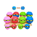 Flying Saucer Ball Deformation UFO Kids Flat Throw Magic Balls