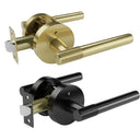 Zinc Knurled Handle - Keyless Lock