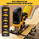 Precise Cordless Jig Saw for Woodworking