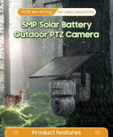 No-Wiring Solar Outdoor Camera for Homes