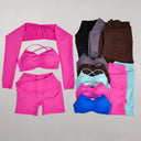 Yoga Set Women Seamless High Elastic Gym Outfit