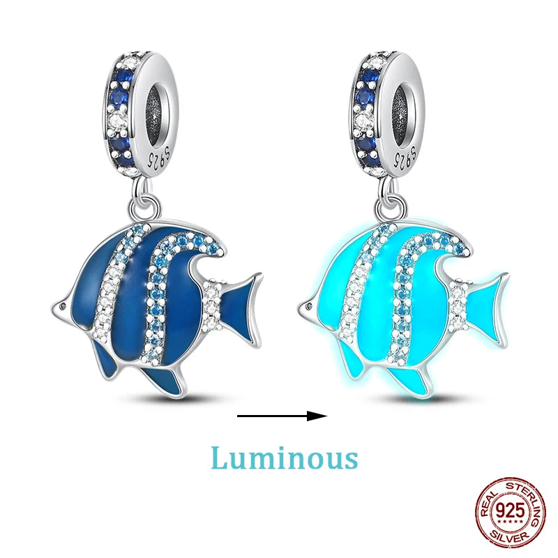 Sterling Silver Ocean Luminous Sea