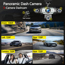 BCUOZ Dashcam with Super Night Vision - Front Rear