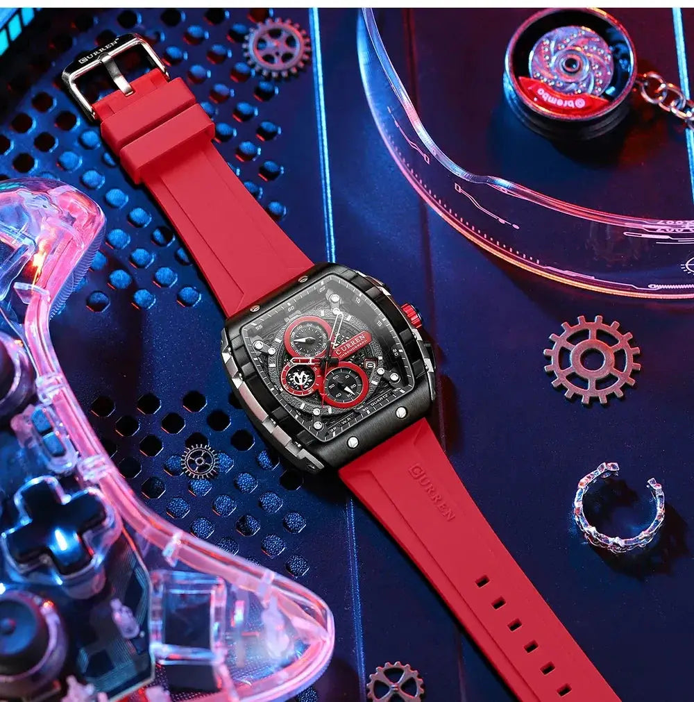 Luminous Large Dial Watch for Men Chrono — product view 20