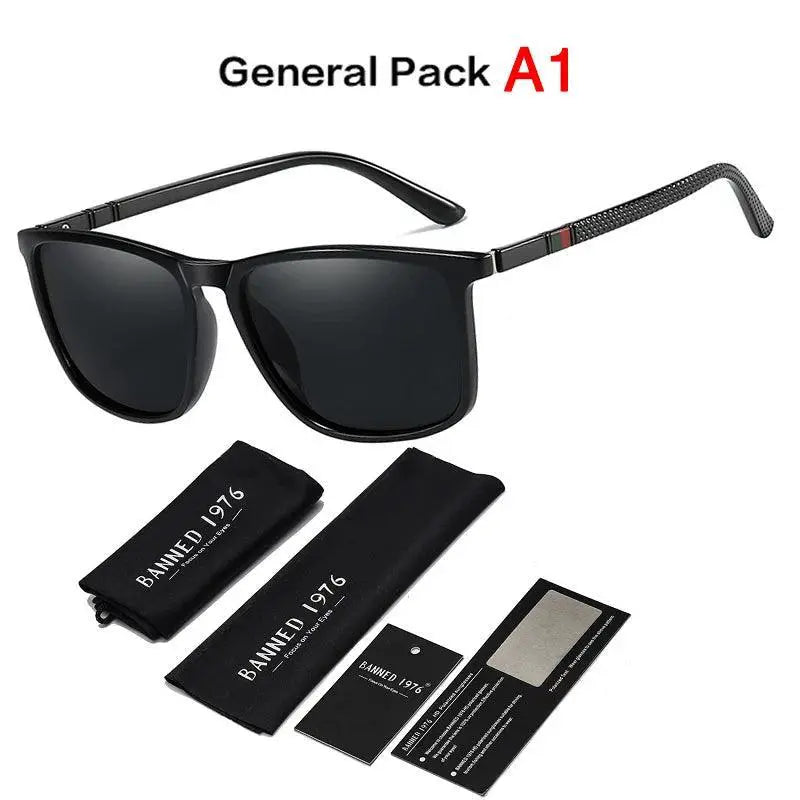 Unisex TR90 Polarized Sunglasses UV400 Protection Lens