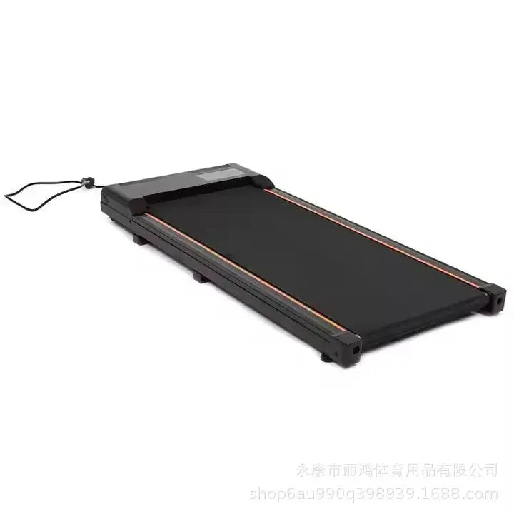 Flat treadmill household small mini folding silent electric indoor simple walker fitness equipment