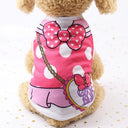 Puppy Dogs Cartoon Summer Shirt: Cute Comfy Apparel for Pets