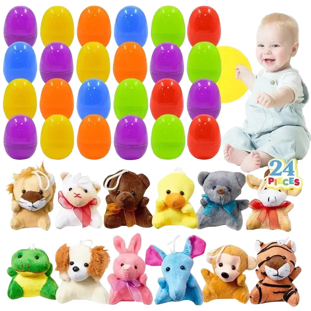 Safe Plush Easter Eggs for Toddlers Hunt — product view 1