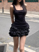 Bold Y2K Mini Dress for Women Party Wear